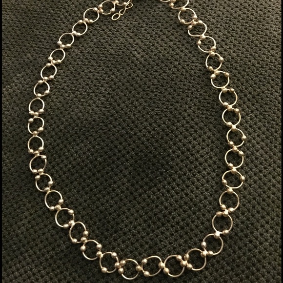 Sterling silver choker - Picture 2 of 2