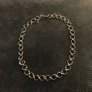 Sterling silver choker