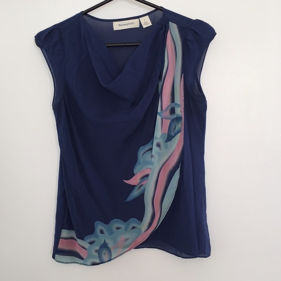 Anthropologie Silk Top