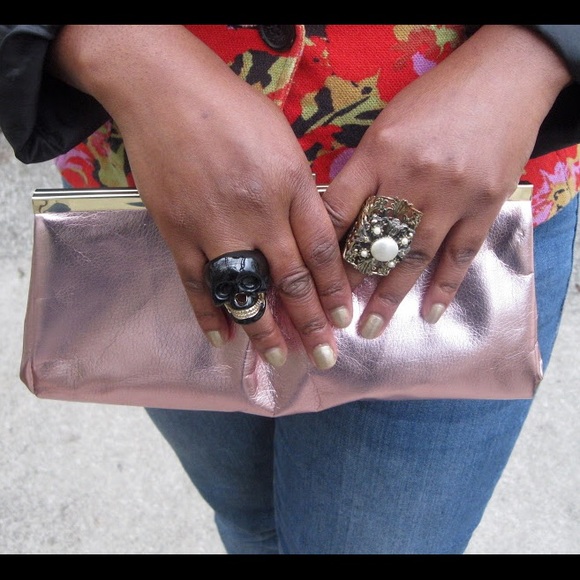 Rose Very Hollywood Michael Kors Clutch