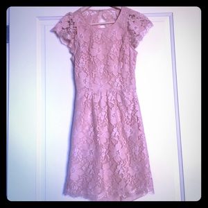 BCBG blush pink cocktail dress