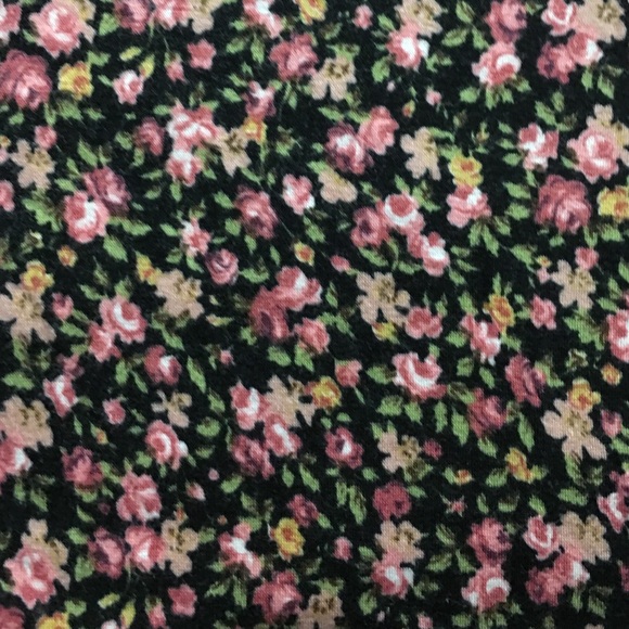 Micro floral print mini bodycon skirt - Picture 3 of 3