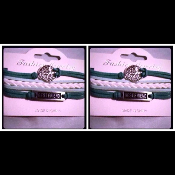Set of 2 Best Friend Tree of Life Bracelets