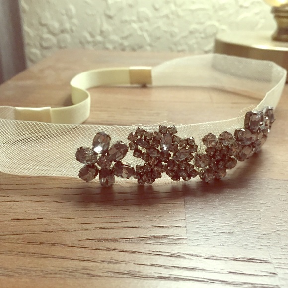 Crystal Ivory Headband - NWOT