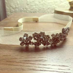 Crystal Ivory Headband - NWOT