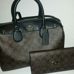 New Coach purse w/wallet