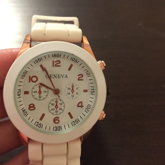 White Geneva Watch - Picture 3 of 3