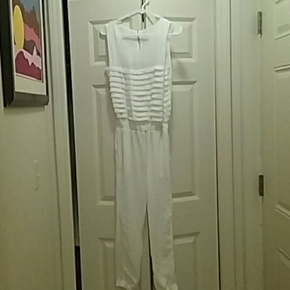 White Jumpsuit(sheer)