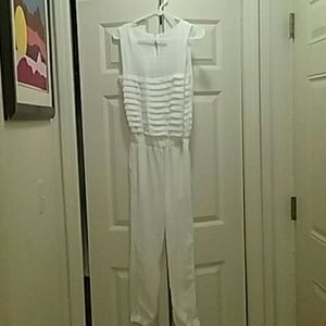 White Jumpsuit(sheer)