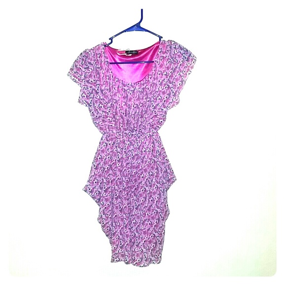 Pink Floral Dress