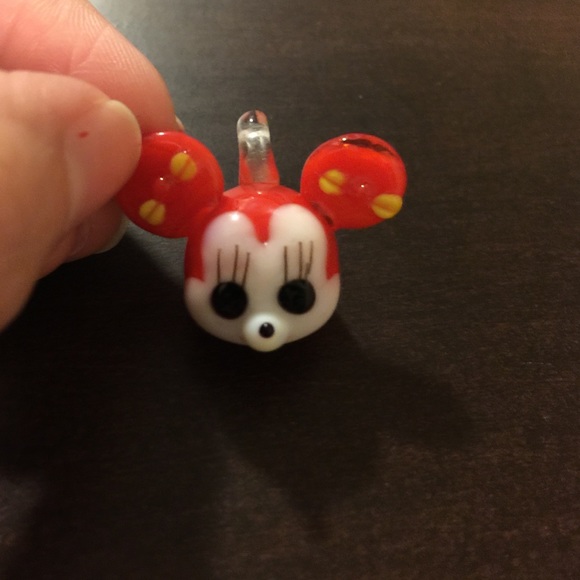 Glass mouse charm!
