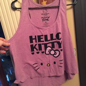 Hello kitty crop tank ***on hold ***