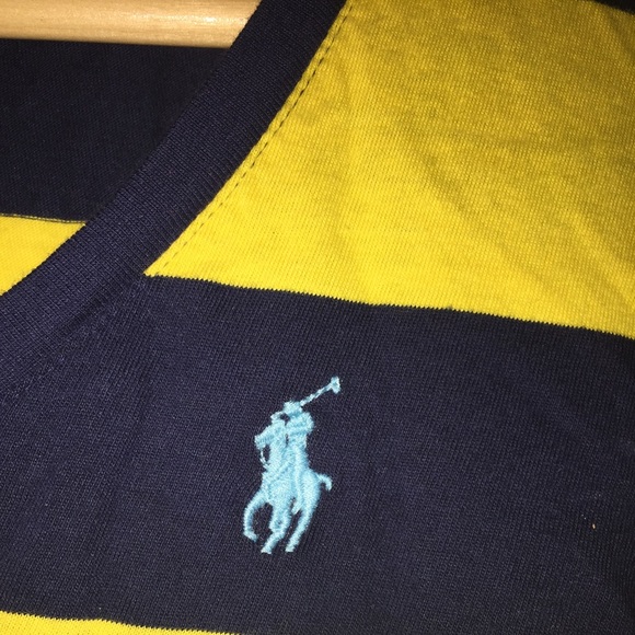 Stripped long sleeve polo - Picture 2 of 3