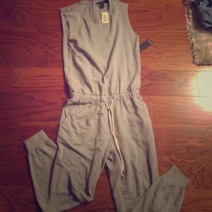 Gray jumpsuit