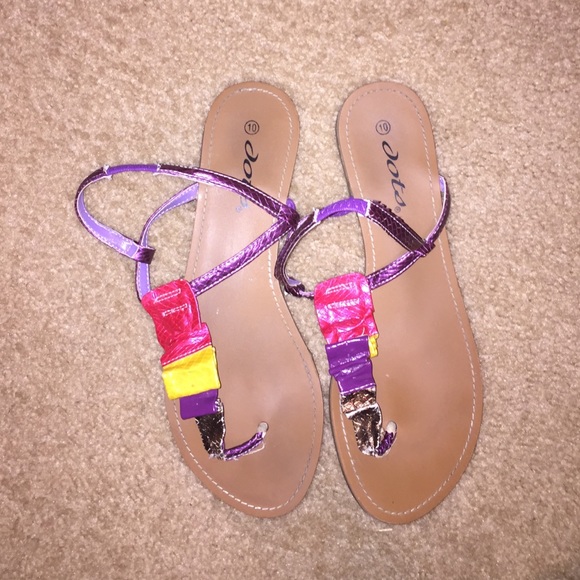 Multi Color Sandals - Picture 2 of 2