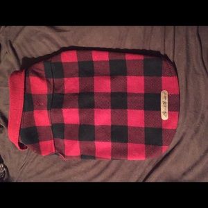 Large Eddie Bauer Pet Flannel