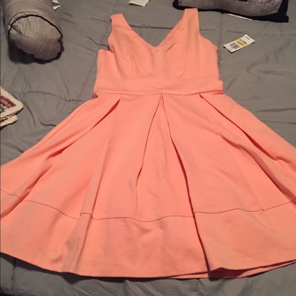 Salmon dress