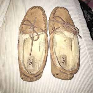 UGG moccasins chestnut color