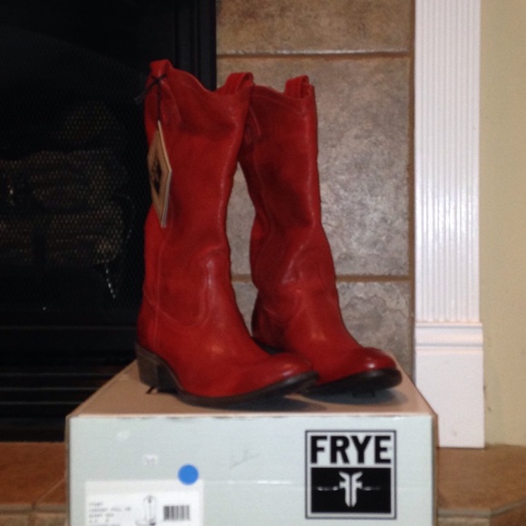 cheap red boots for sale