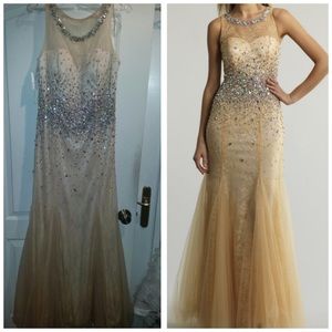 BRAND NEW LACE MERMAID PROM DRESS