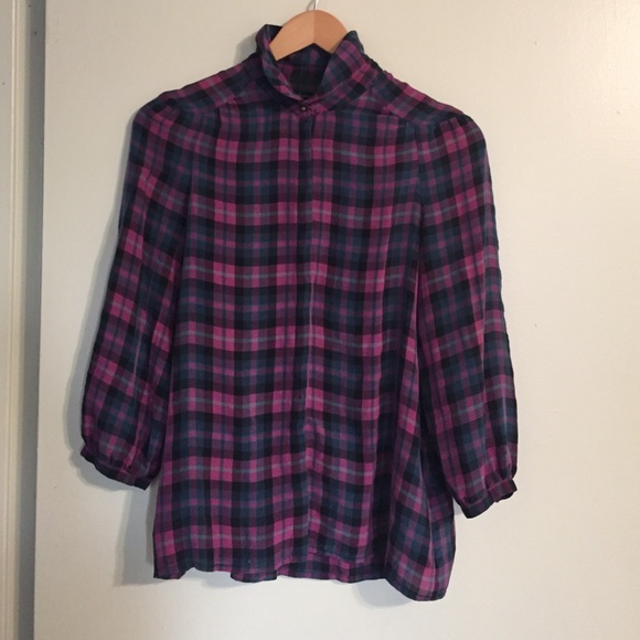 Madewell Tops - Plaid Madewell blouse