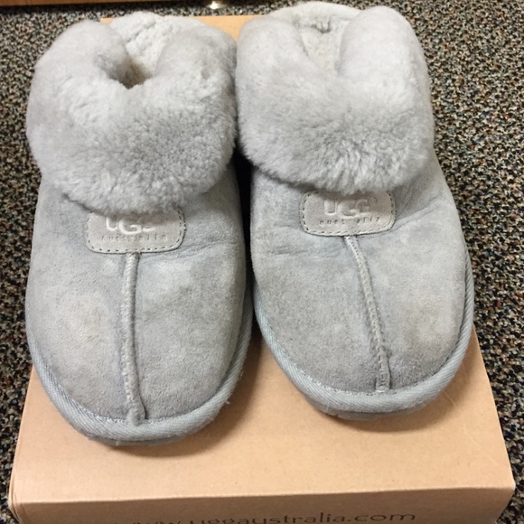 Grey Ugg Slippers