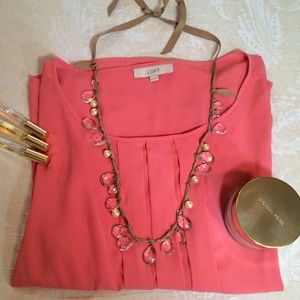 Feminine Loft ribbon necklace