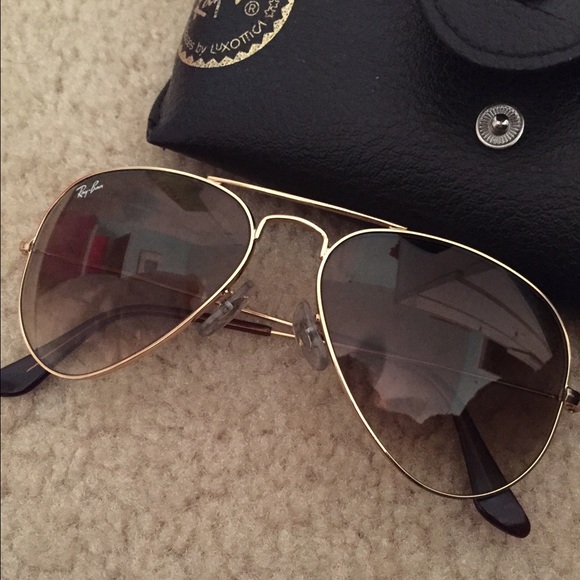 Ray Bans, small lenses, sunglasses