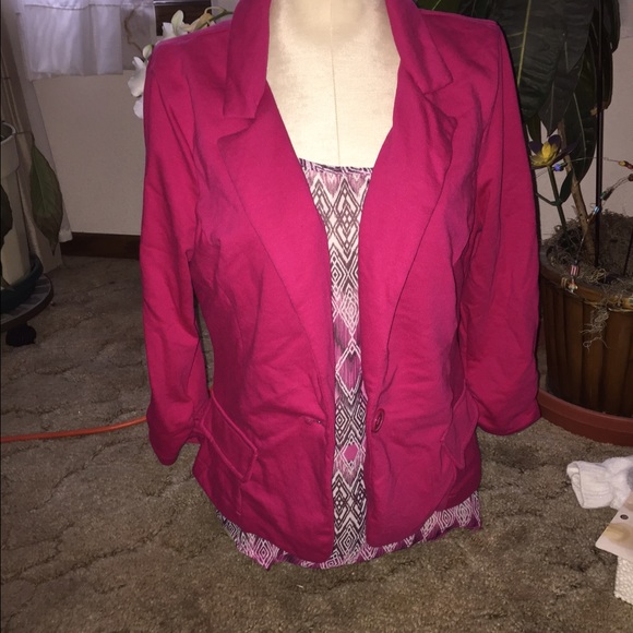 Pink A.N.A ( a new approach) brand Blaser