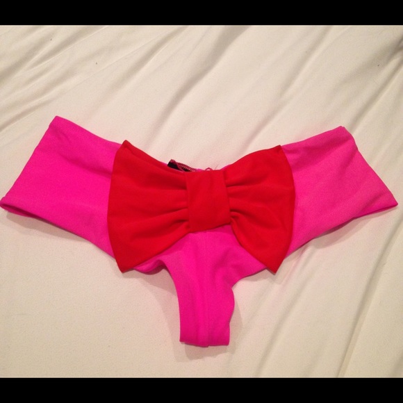 Lolli bow swimsuit bottom