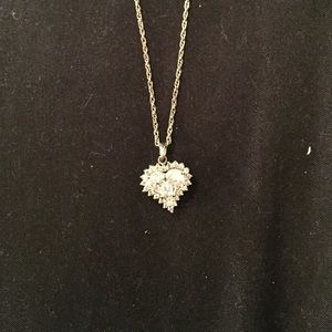 Never worn diamond necklace