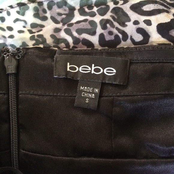 Strapless cheetah / leopard print flowey dress - Picture 3 of 3