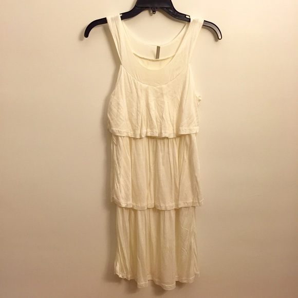 Contemporary Ivory Layered Dress