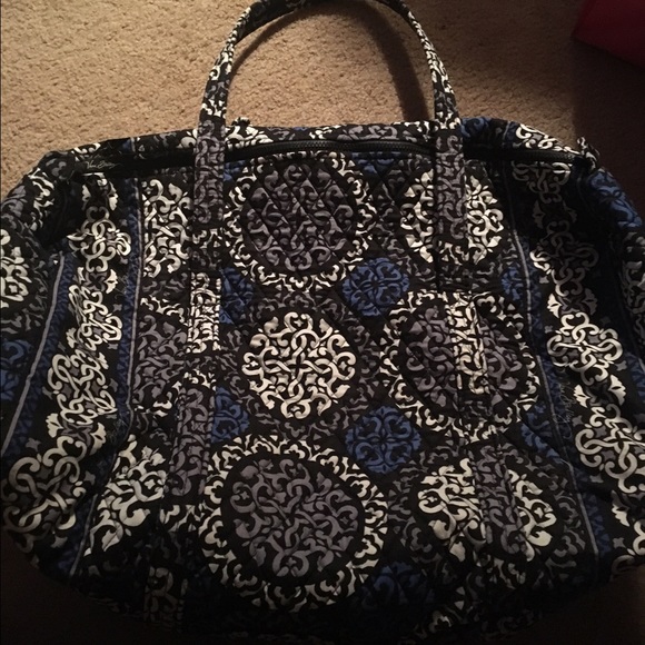 Vera Bradley large quilted duffel