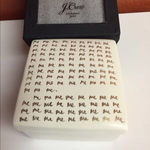 J Crew Hugo Guinness ceramic box