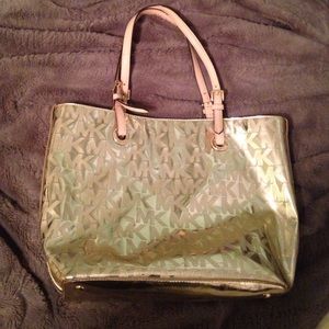 Michael Kors Gold Bag