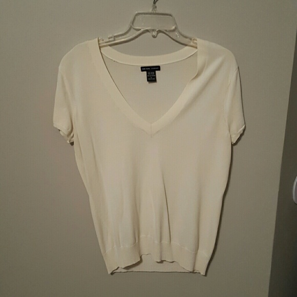 L cream blouse - Picture 1 of 1