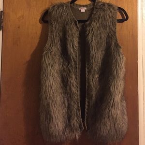 Super cute lightly worn fur vest!