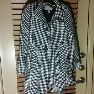 Houndstooth Peacoat