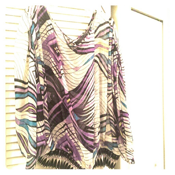 BEBE SHEER TOP
