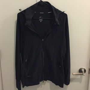 Nike black zip up