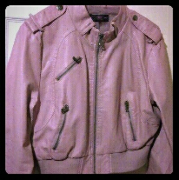 Mini faux leather jacket - Picture 1 of 1
