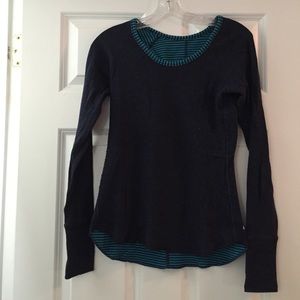 Lululemon reversible sweatshirt.