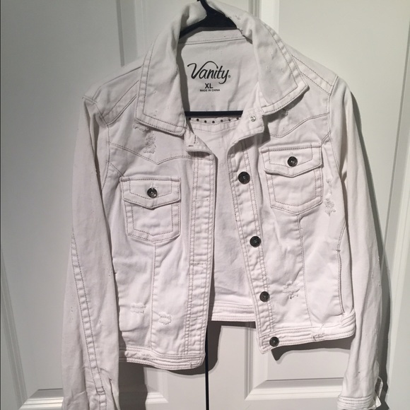 White Jean Jacket