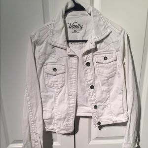 White Jean Jacket