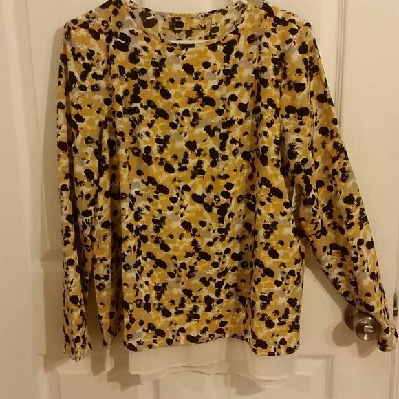 Long sleeve blouse