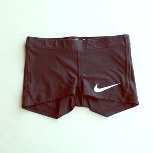 BLACK Nike Pro shorts
