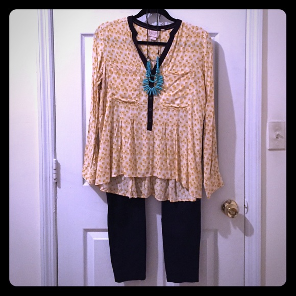 Anthro Blouse Size 10