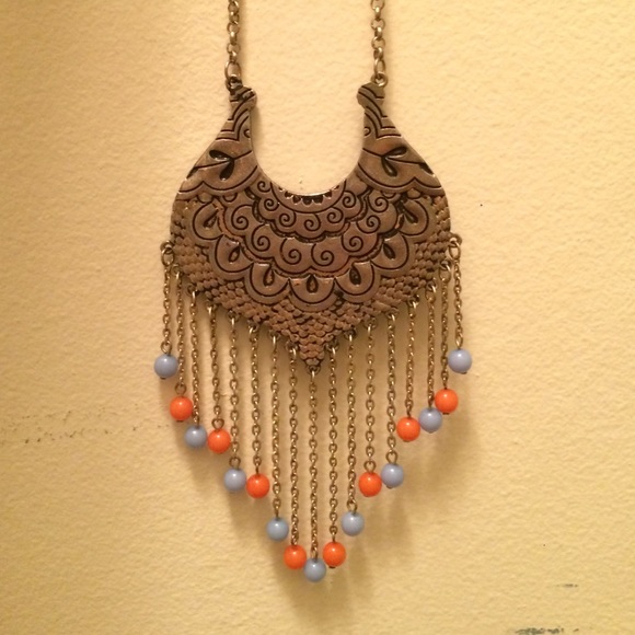 Long vintage necklace