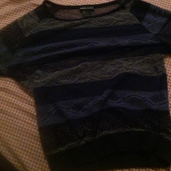 XS wet seal see thru long sleeve